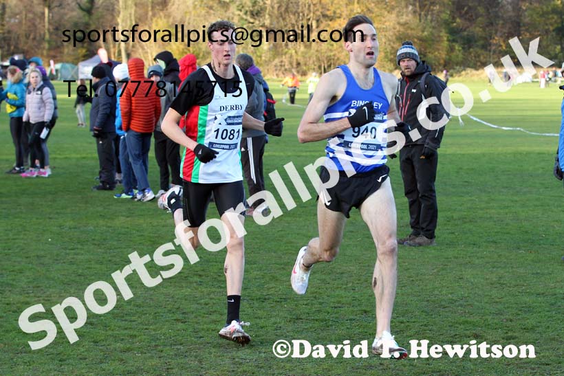 Senior men and Under-23s, European Cross Country Championships Trials, Sefton Park, Liverpool. Photo: David T. Hewitson/Sports for All Pics